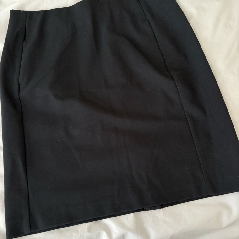 J. Jill Black Knee-Length Pencil Skirt NWT